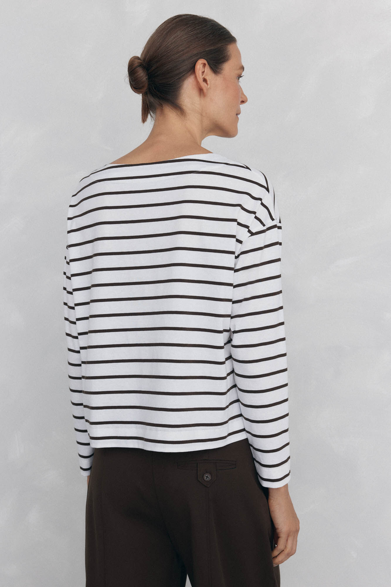 Pedro del Hierro Spanish cotton sailor t-shirt White