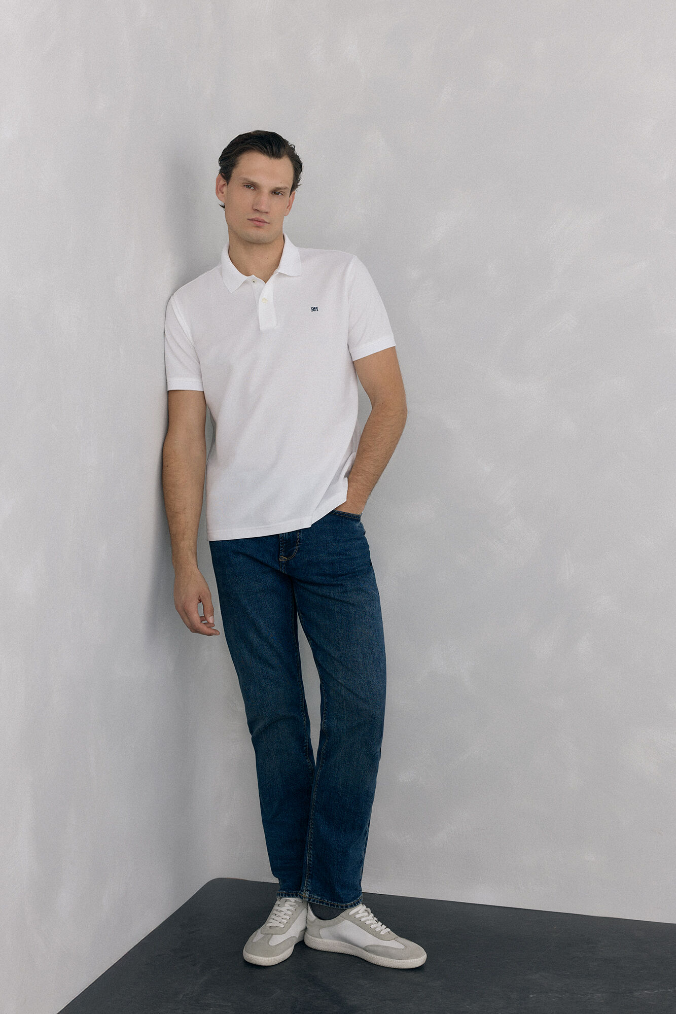 Pedro del Hierro Polo b&aacute;sico piqu&eacute;