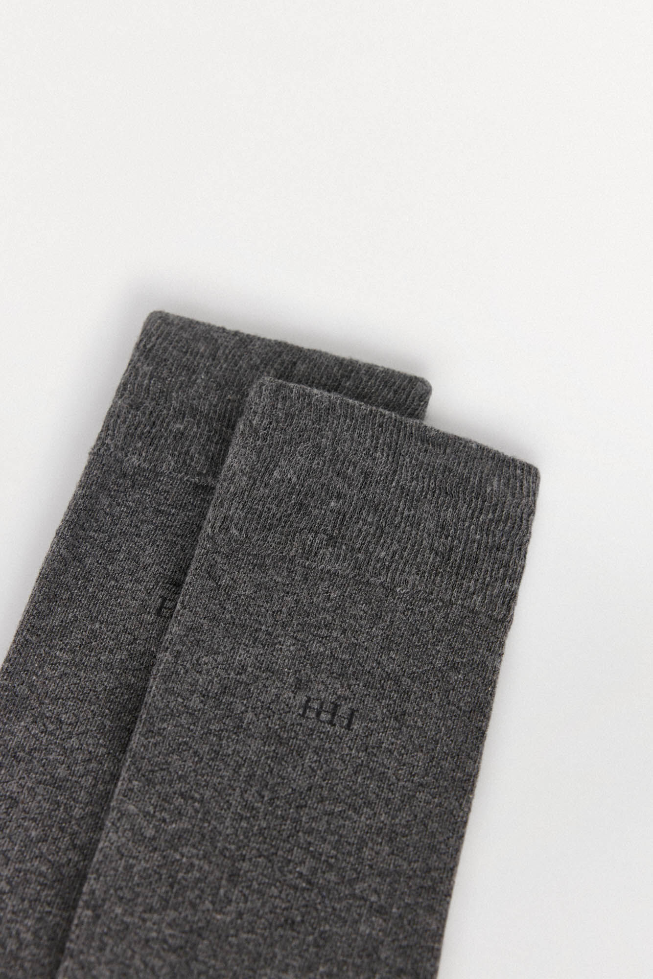 Pedro del Hierro Plain sports socks Grey