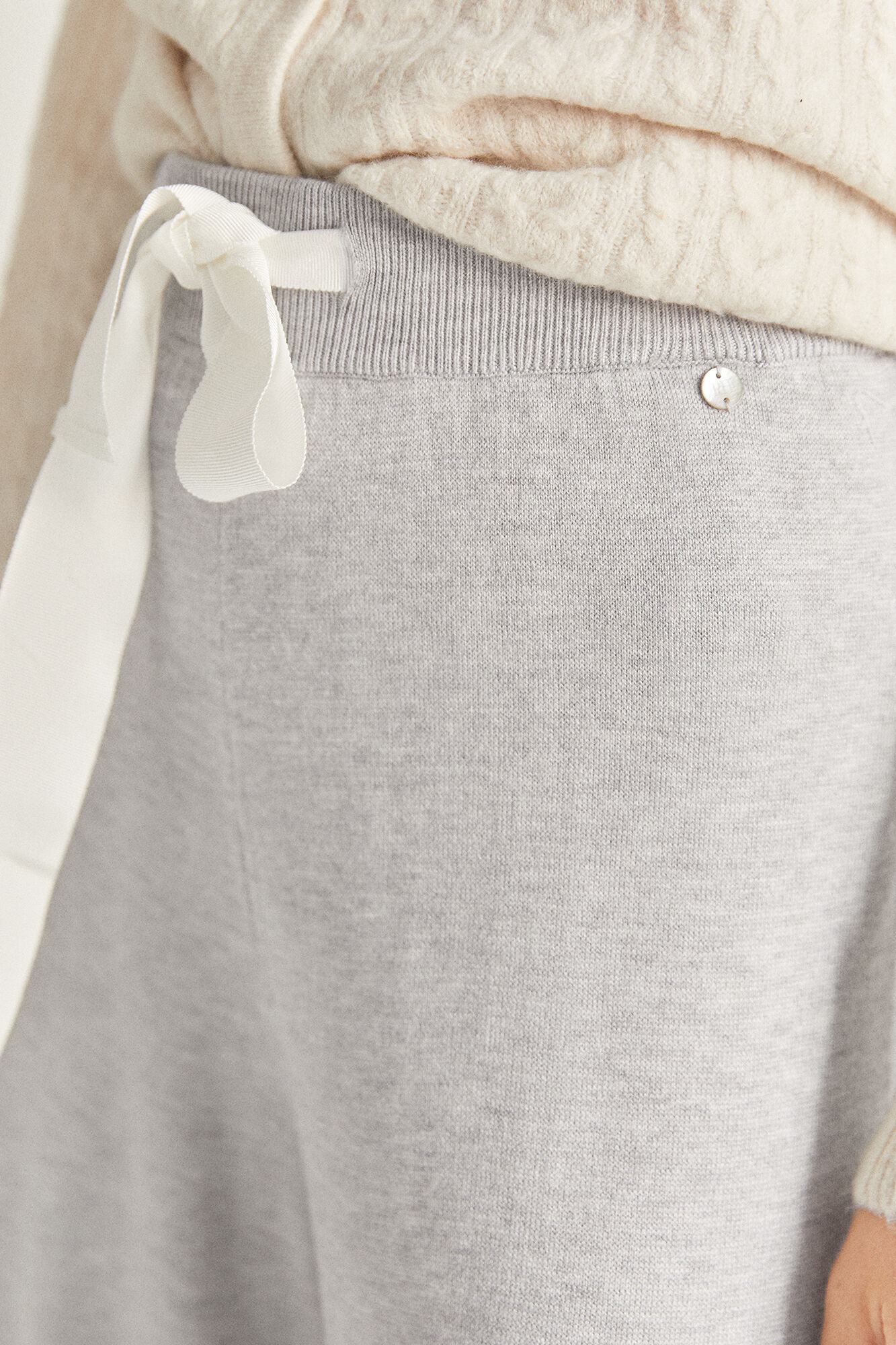 Pedro del Hierro Pantal&oacute;n culotte fluido Gris