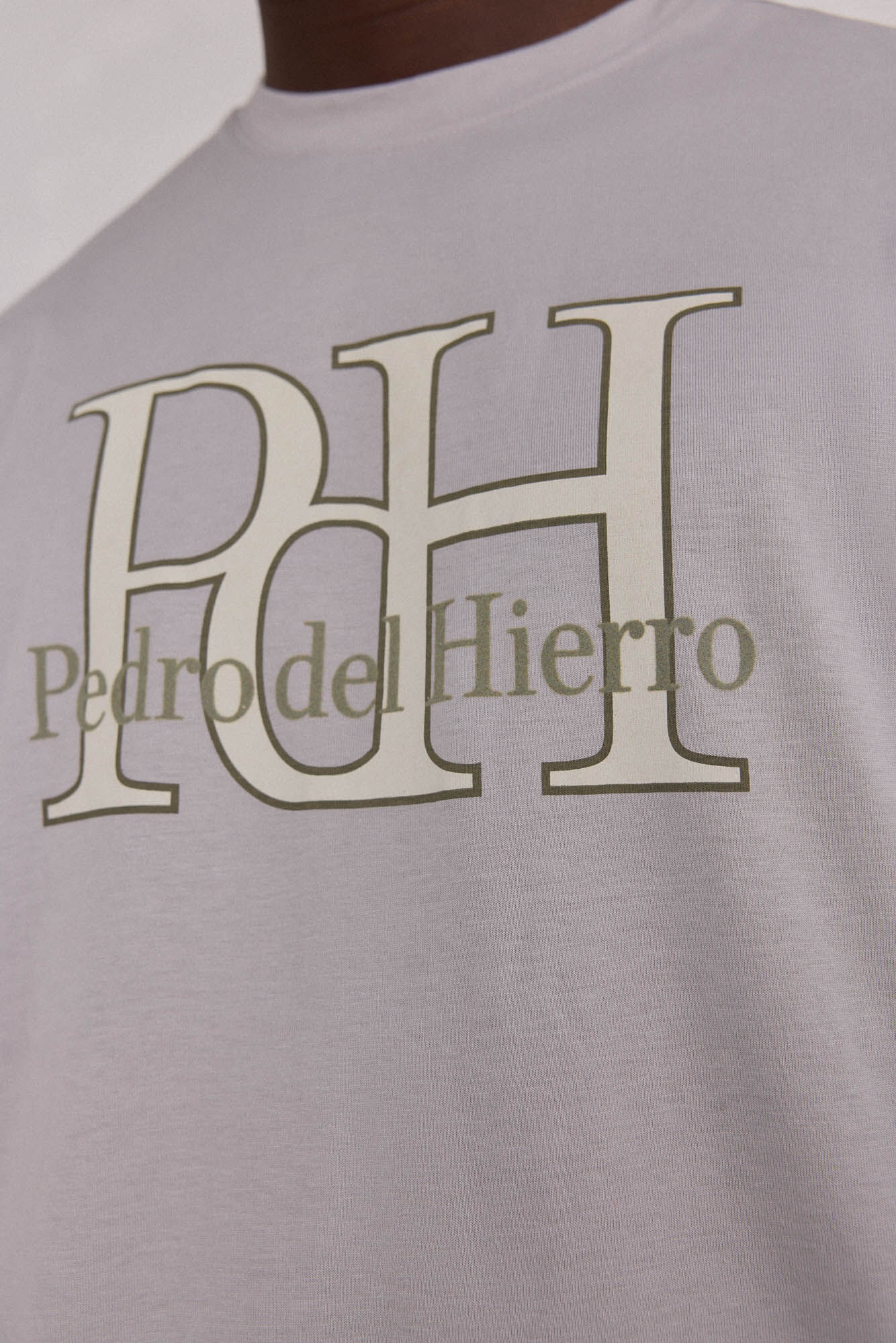 Pedro del Hierro T-shirt logo Cizento