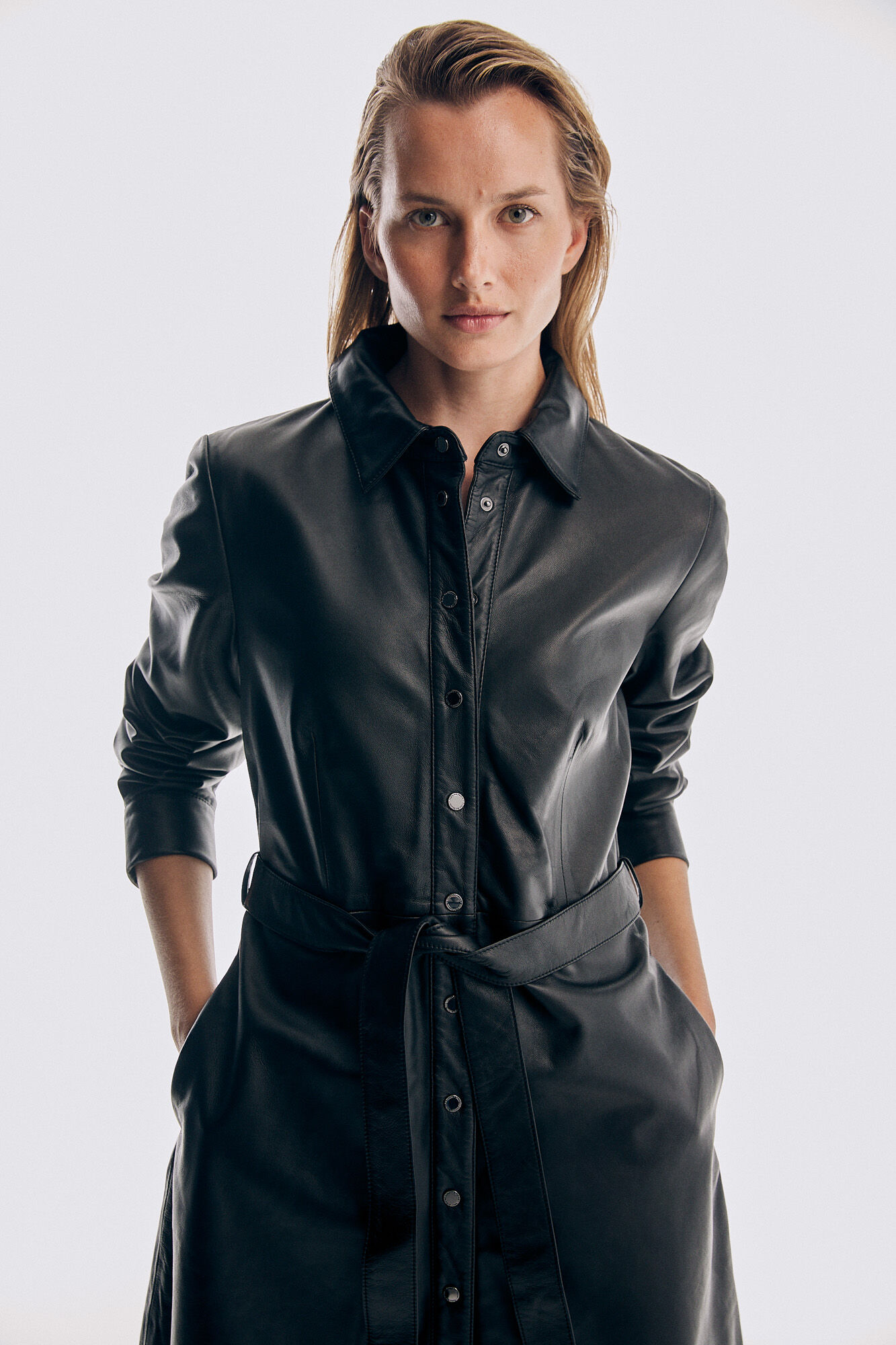 Pedro del Hierro Vestido napa Negro