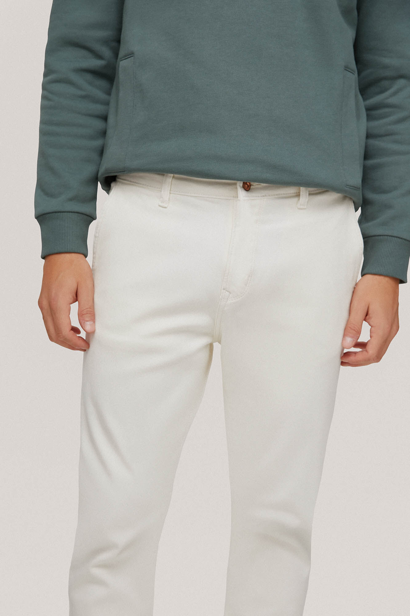 Pedro del Hierro Coloured jeans Ecru