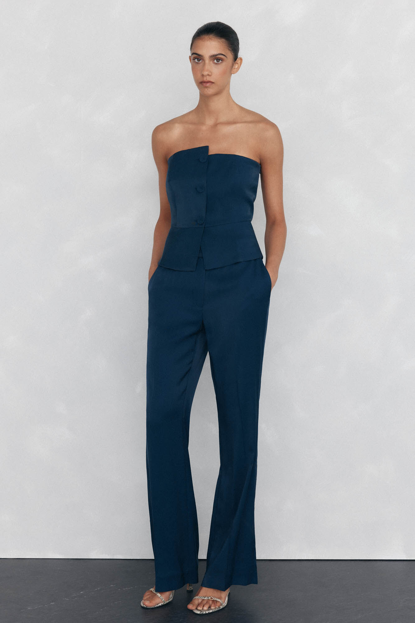 Pedro del Hierro plain top Blue