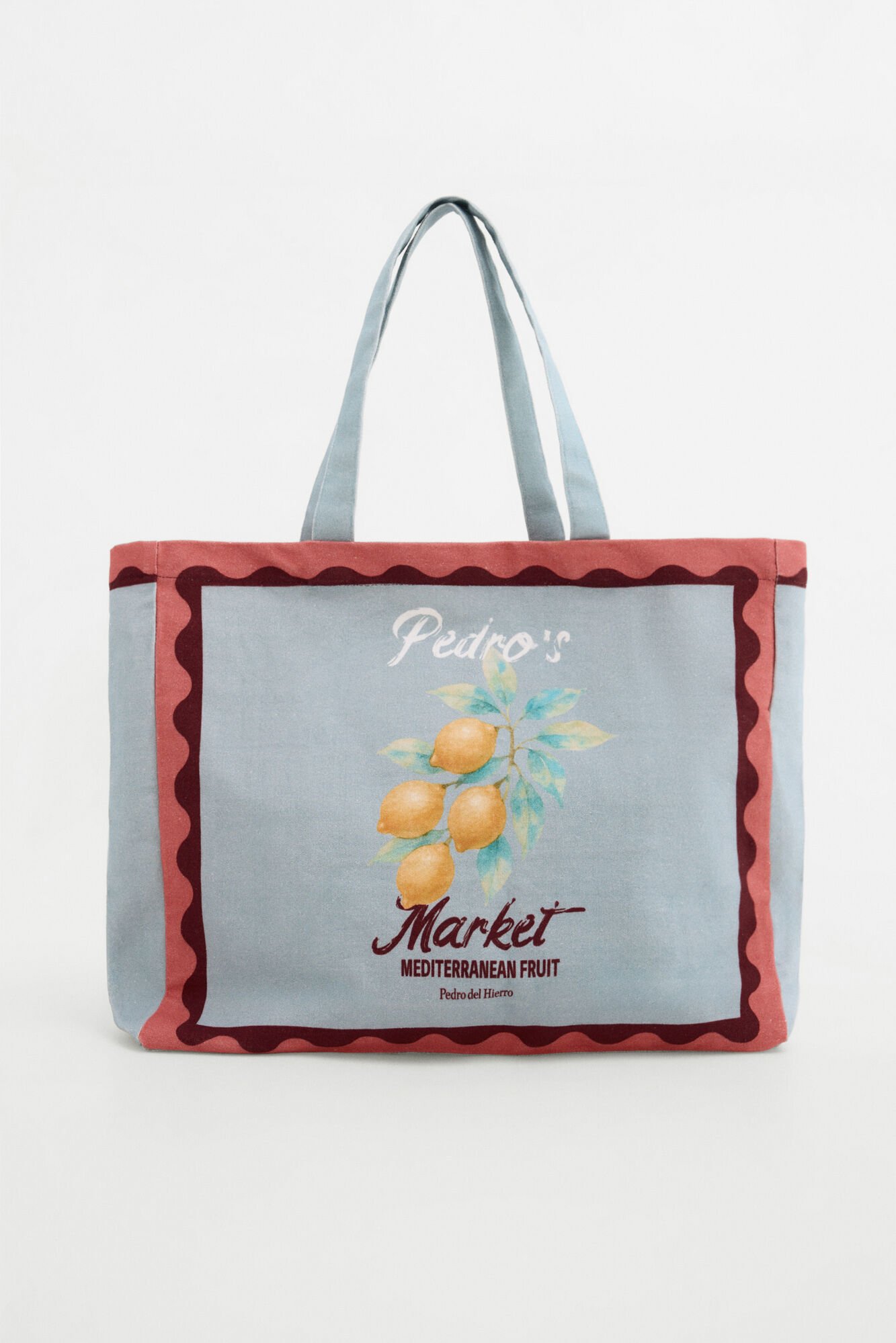 Pedro del Hierro Lemon print bag