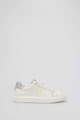 Pedro del Hierro Basic glitter logo sneaker White