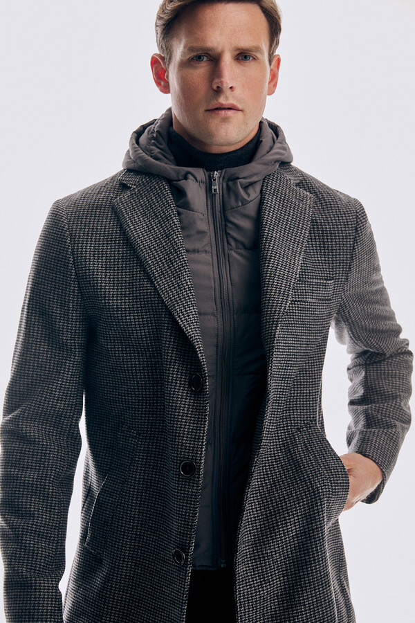 Pedro del Hierro Lined coat Grey