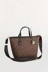Pedro del Hierro jacquard tote bag (m) Brown