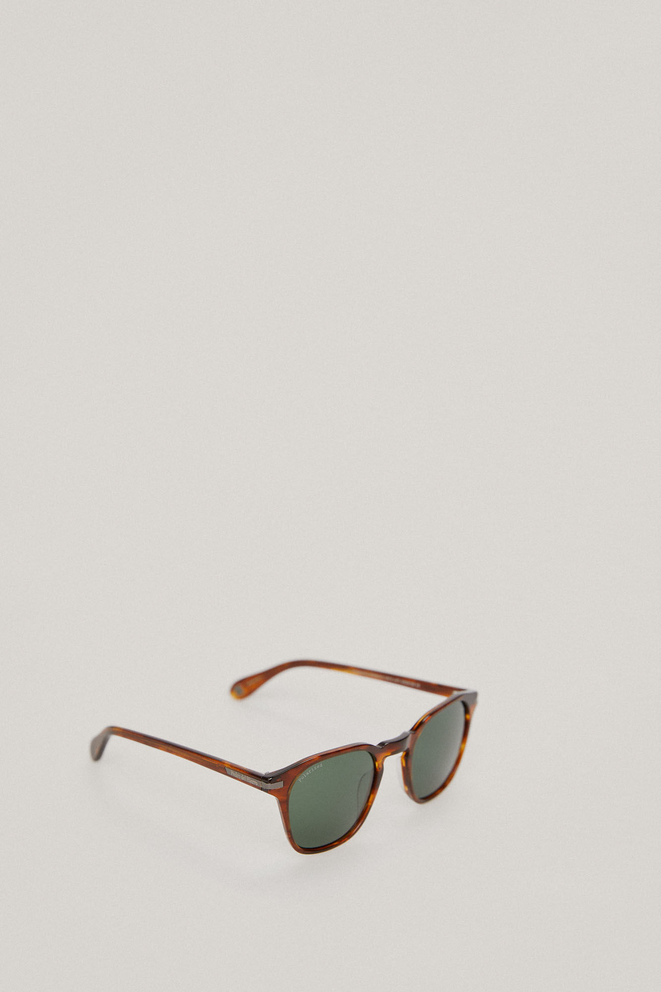 Pedro del Hierro Gafas sol hombre round square Marr&oacute;n