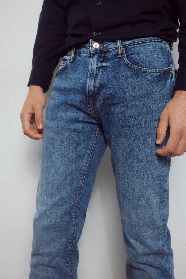 Pedro del Hierro Jeans slim fit Azul