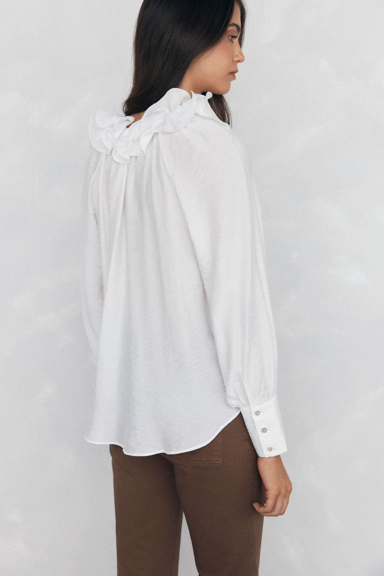 Pedro del Hierro Plain loose blouse White