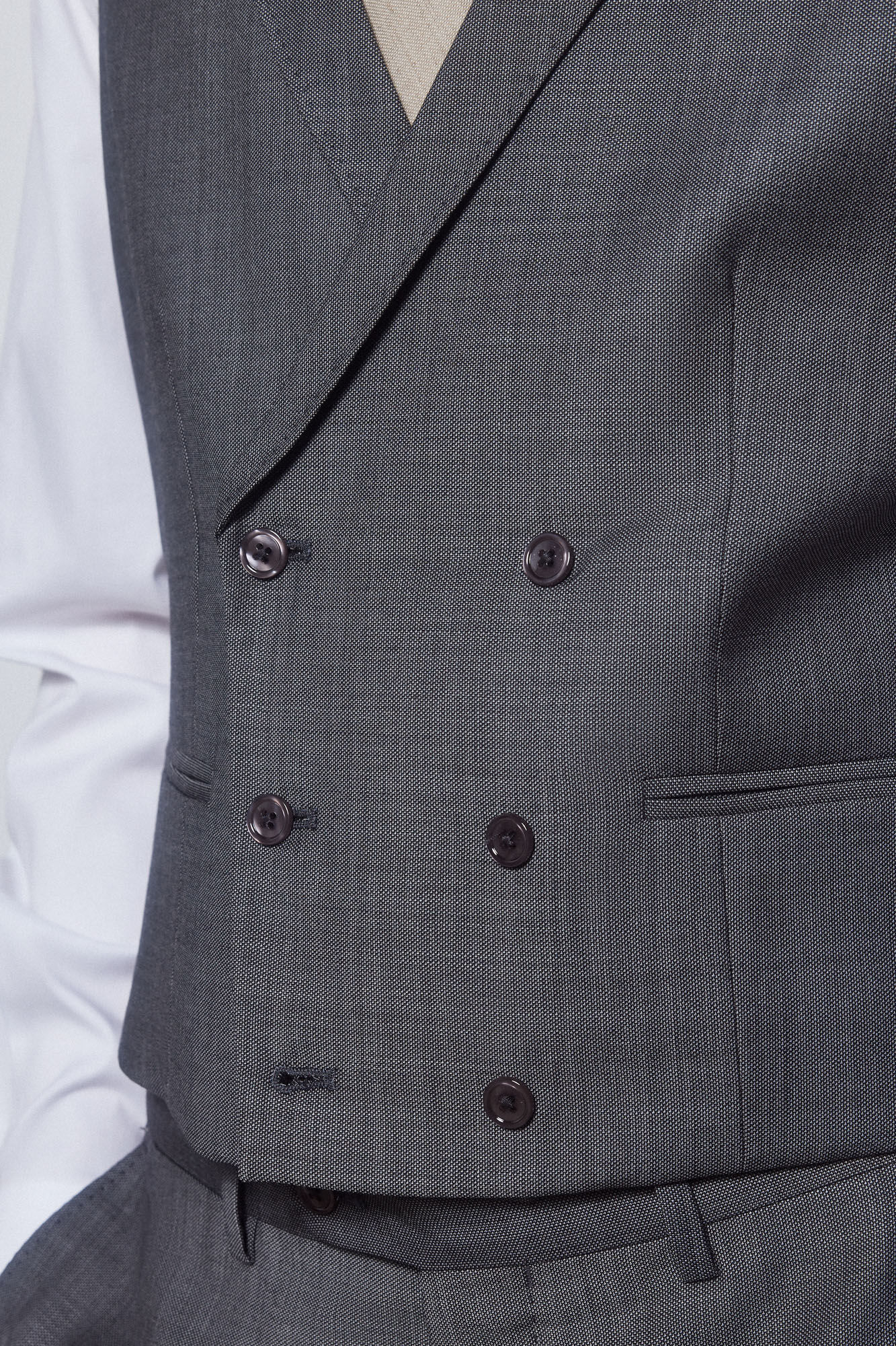 Pedro del Hierro Grey waistcoat Grey