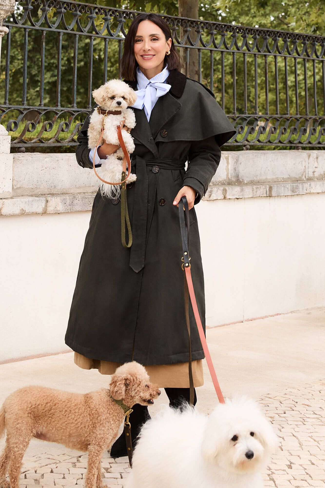 TFP by Tamara Falc&oacute; Gabardina larga encerada