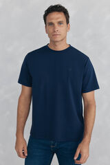 Pedro del Hierro Camiseta mercerizada Azul