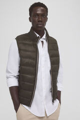 Pedro del Hierro Ultralight waterproof gilet Green