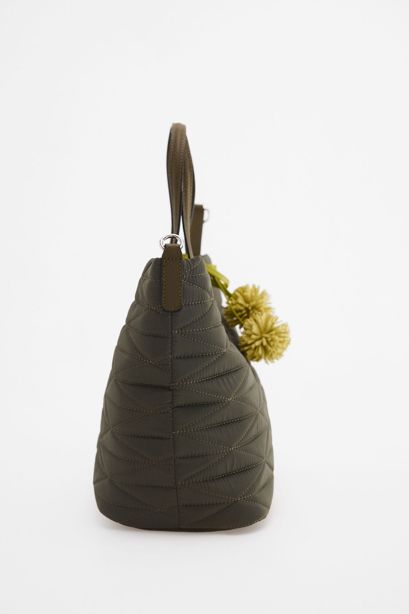 Pedro del Hierro Bolso shopper acolchado Verde