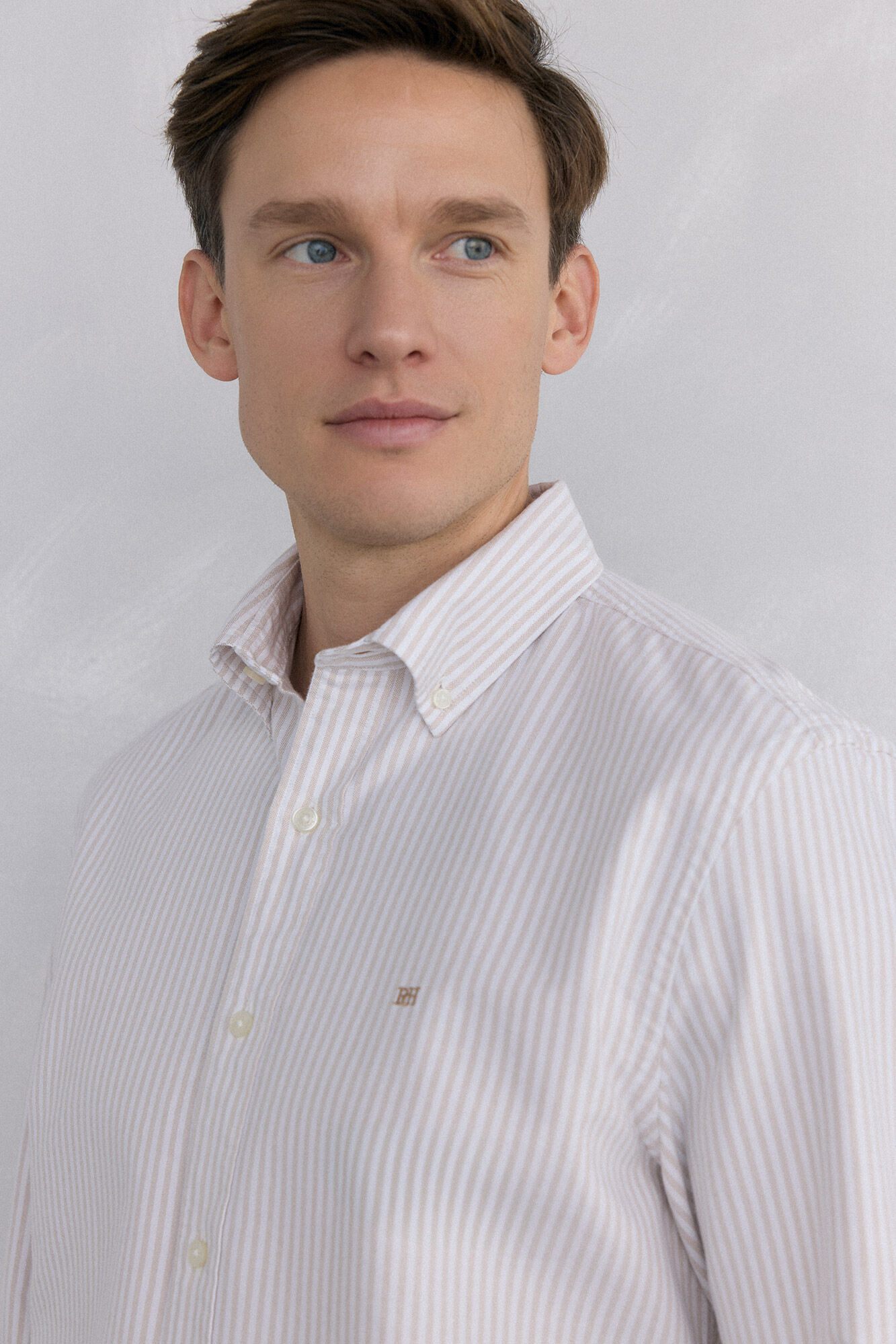 Pedro del Hierro Camisa iconic oxford raya candela