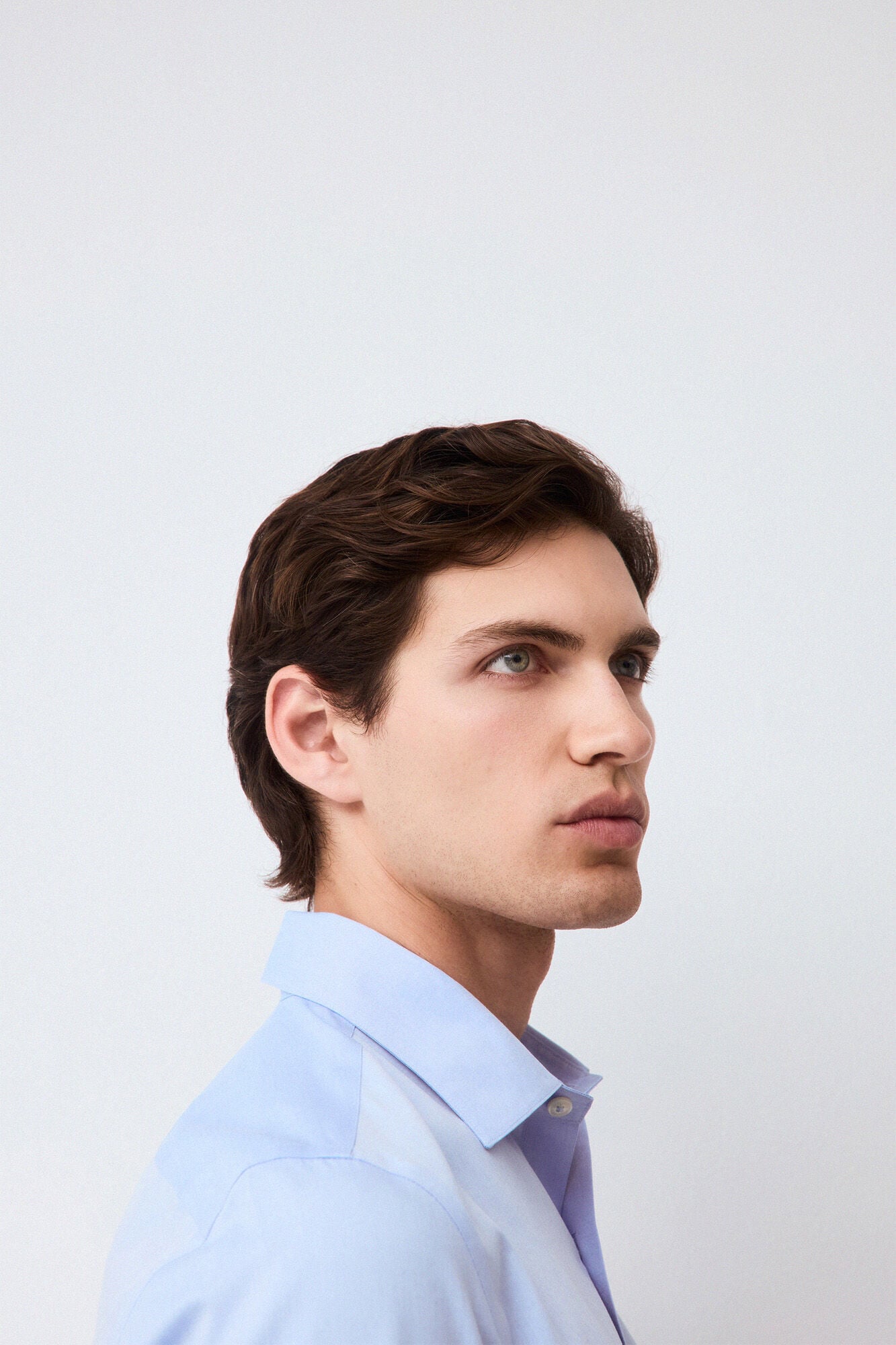 Pedro del Hierro Camisa de vestir lisa non iron + antimanchas slim fit Azul