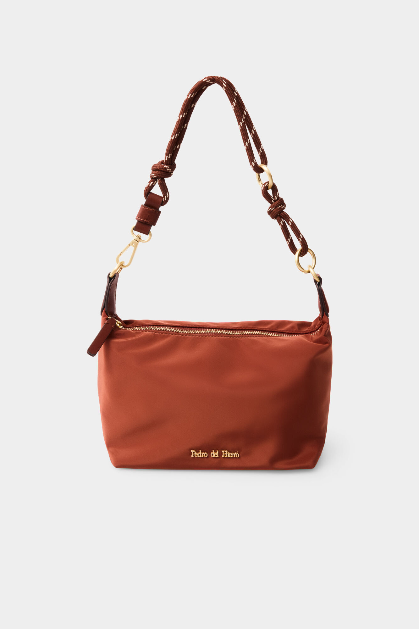 Pedro del Hierro Nylon crossbody bag Orange