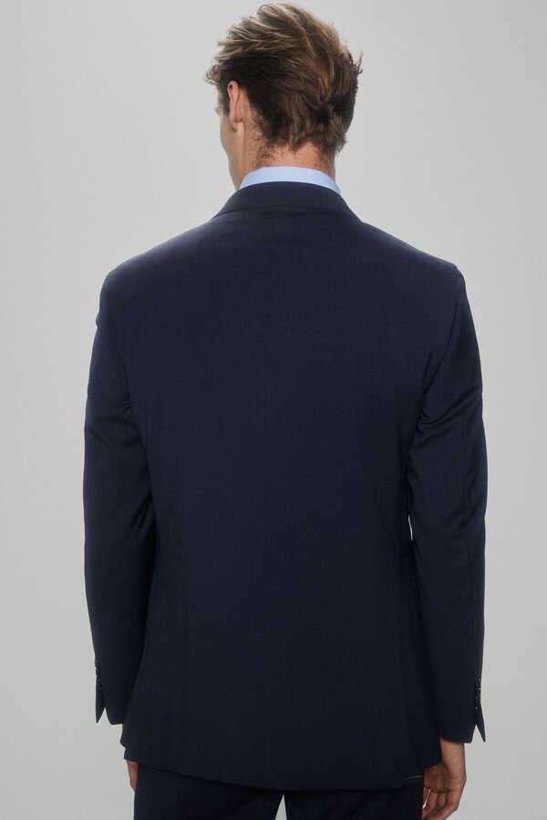 Pedro del Hierro Comfort slim fit suit jacket Blue