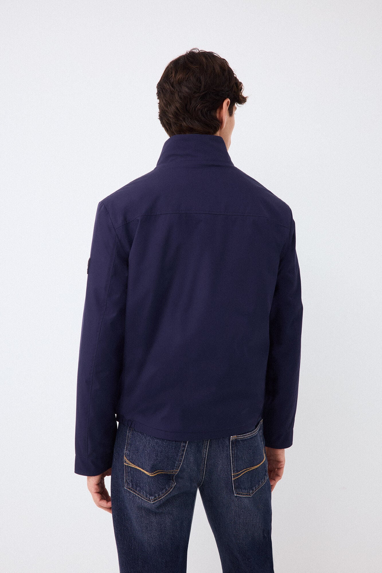 Pedro del Hierro Blus&atilde;o t&eacute;cnico leve Azul