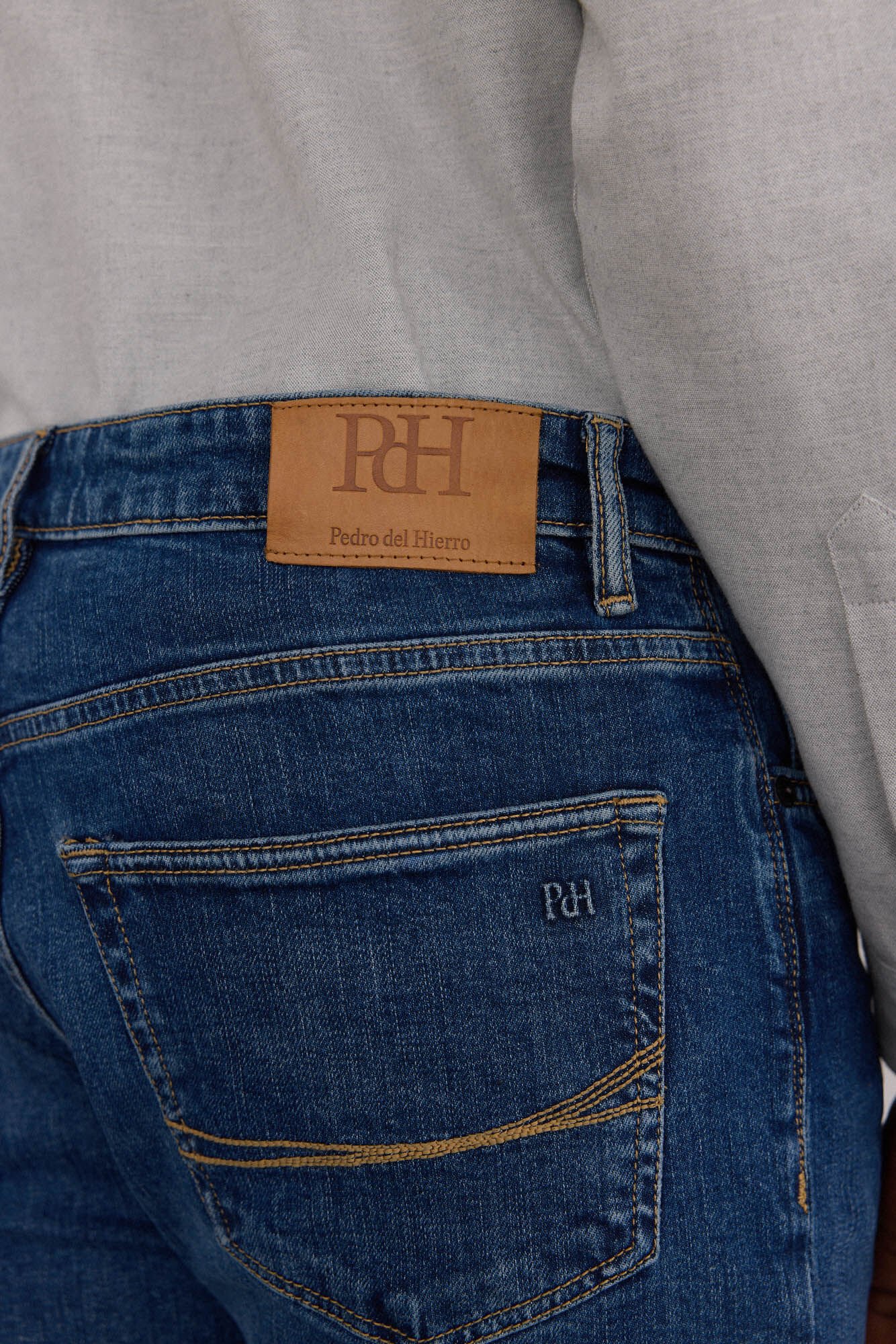 Pedro del Hierro Slim fit jeans Blue