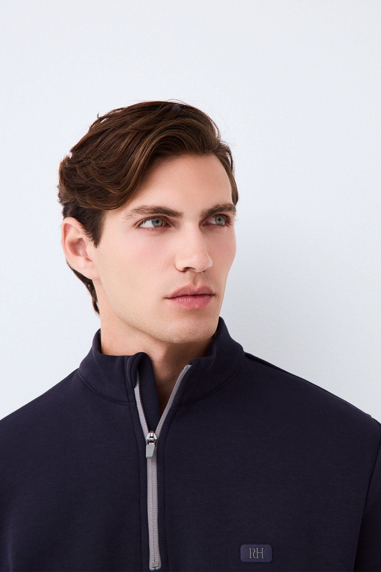 Pedro del Hierro Technical Golf funnel neck sweatshirt