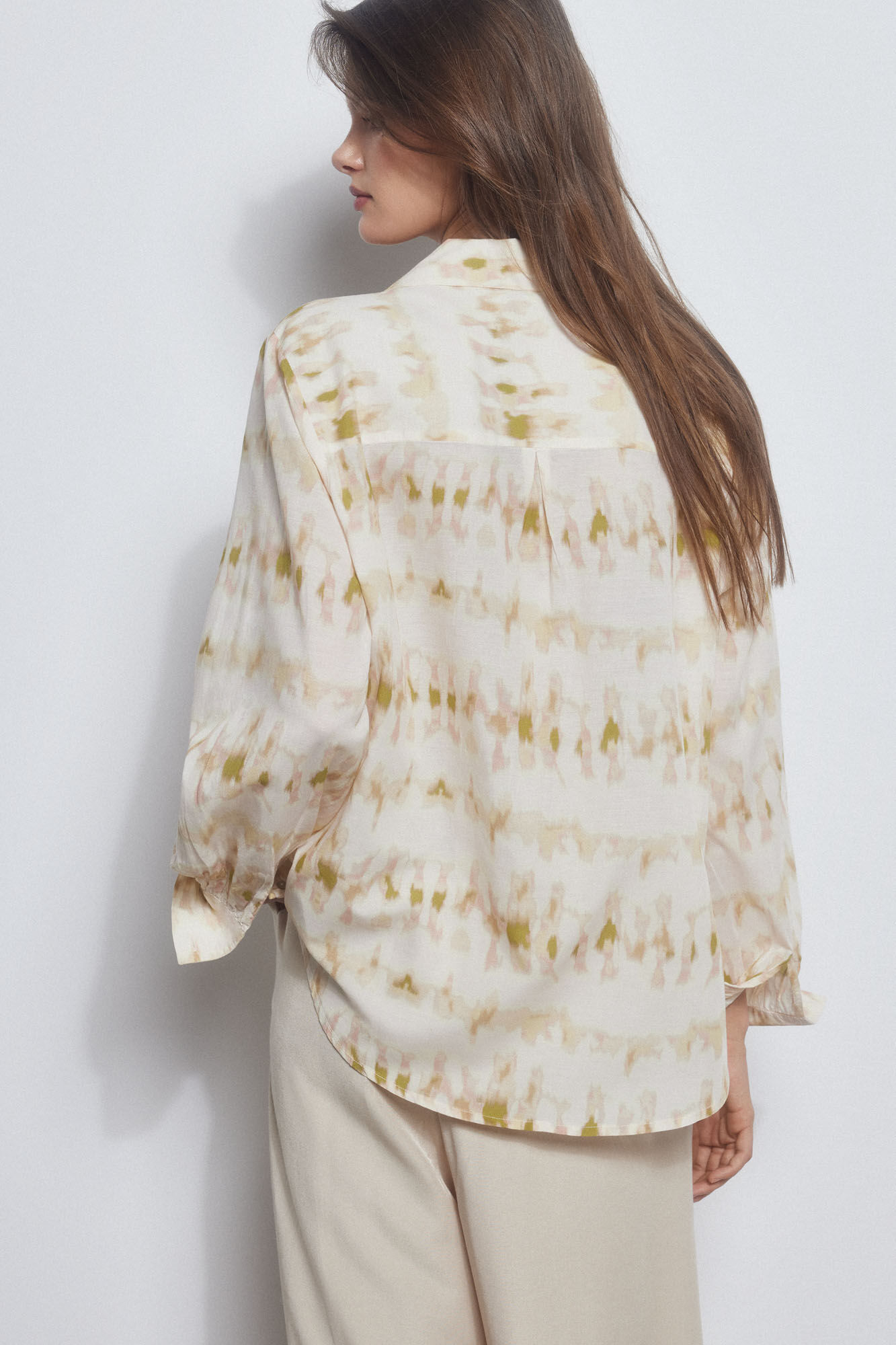 Pedro del Hierro Printed blouson Green