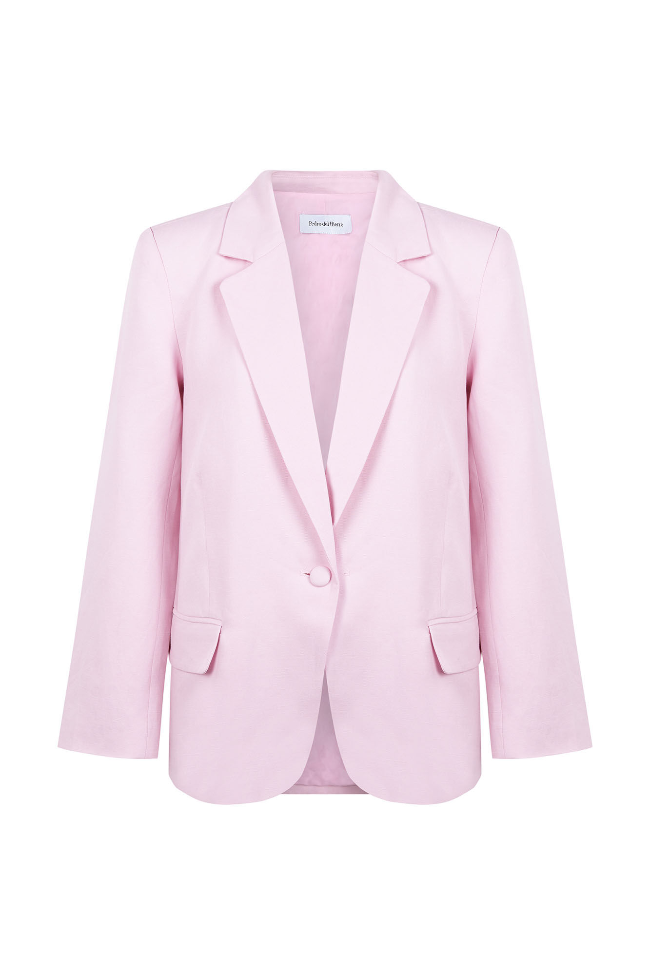 Pedro del Hierro Blazer de fantasia Rosa
