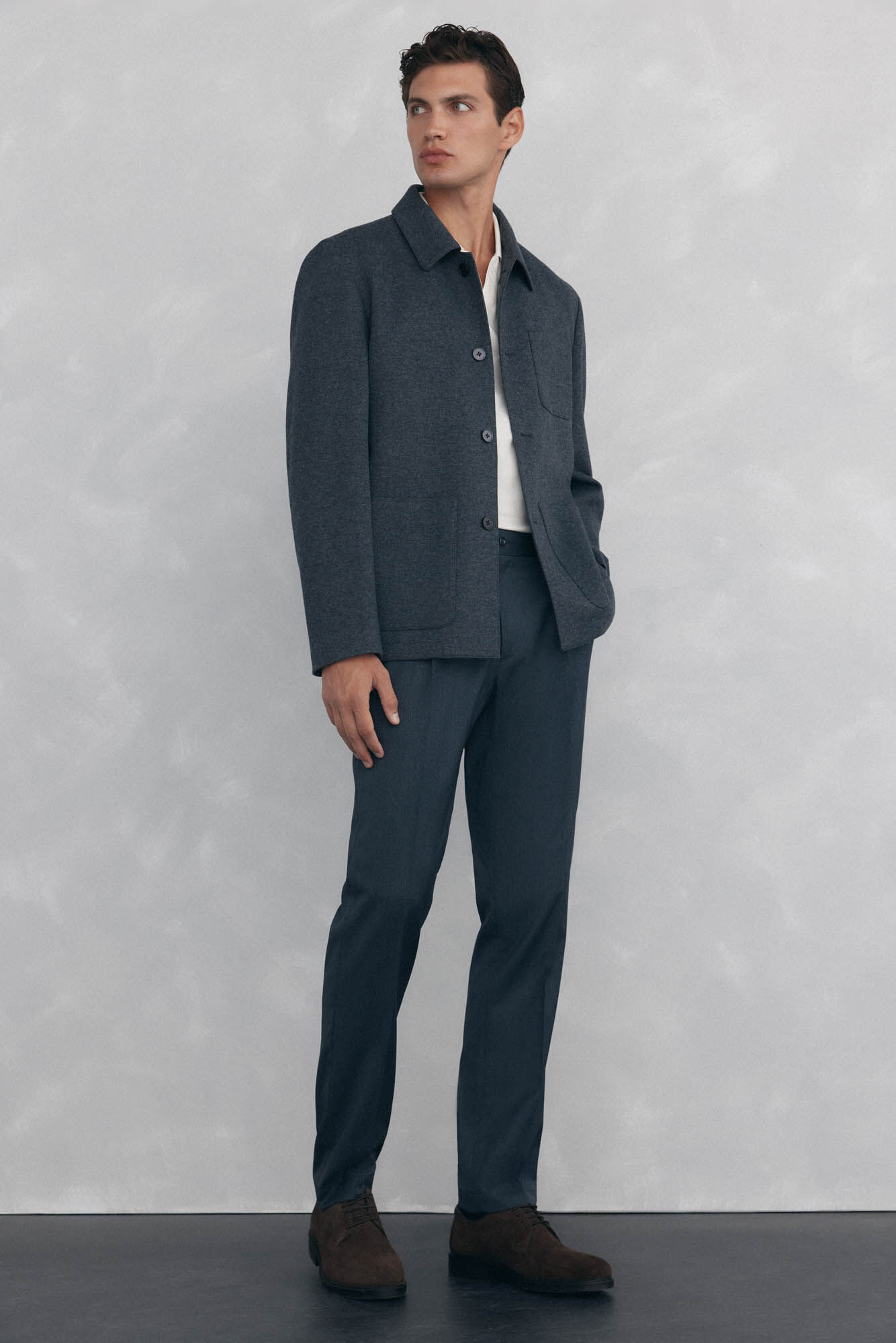 Pedro del Hierro Tapered fit chinos trousers