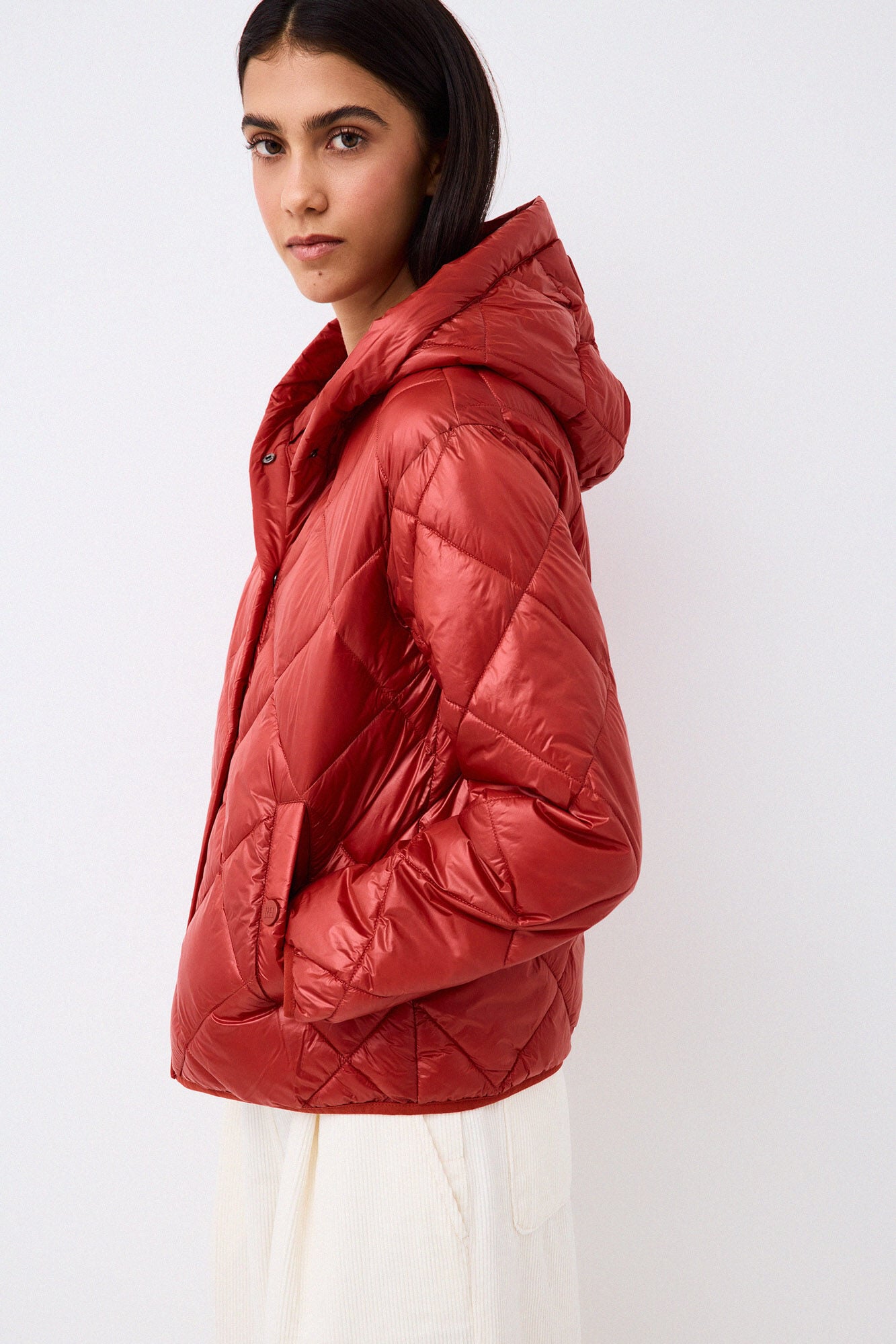 Pedro del Hierro Short hooded parka