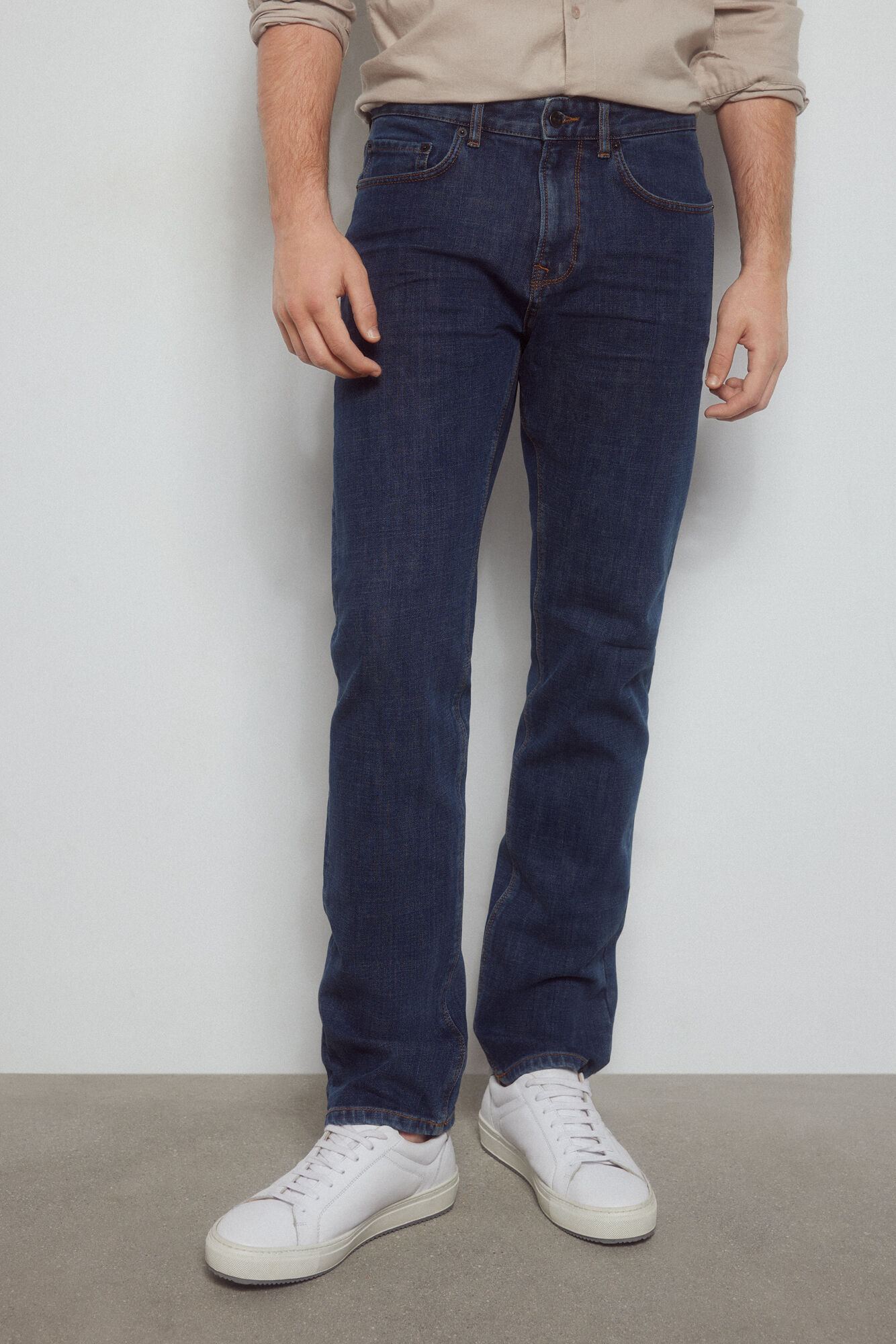 Pedro del Hierro Pantal&oacute;n vaquero premium flex regular fit Azul