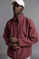 Pedro del Hierro Plain golf jacket Burgundy