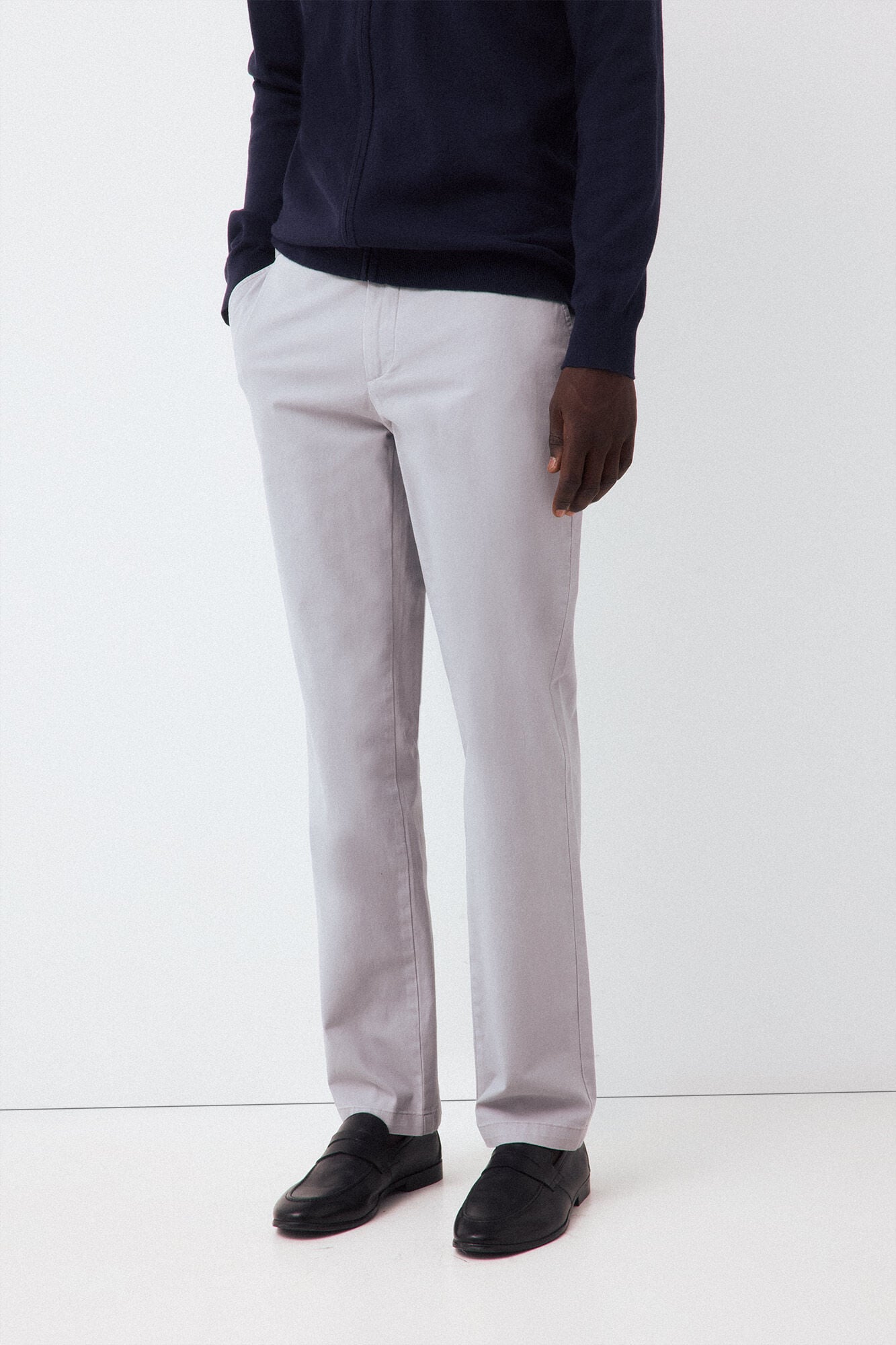 Pedro del Hierro Vestido chino twill leve regular
