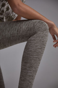 Pedro del Hierro Melange effect seam-free shaping leggings Green
