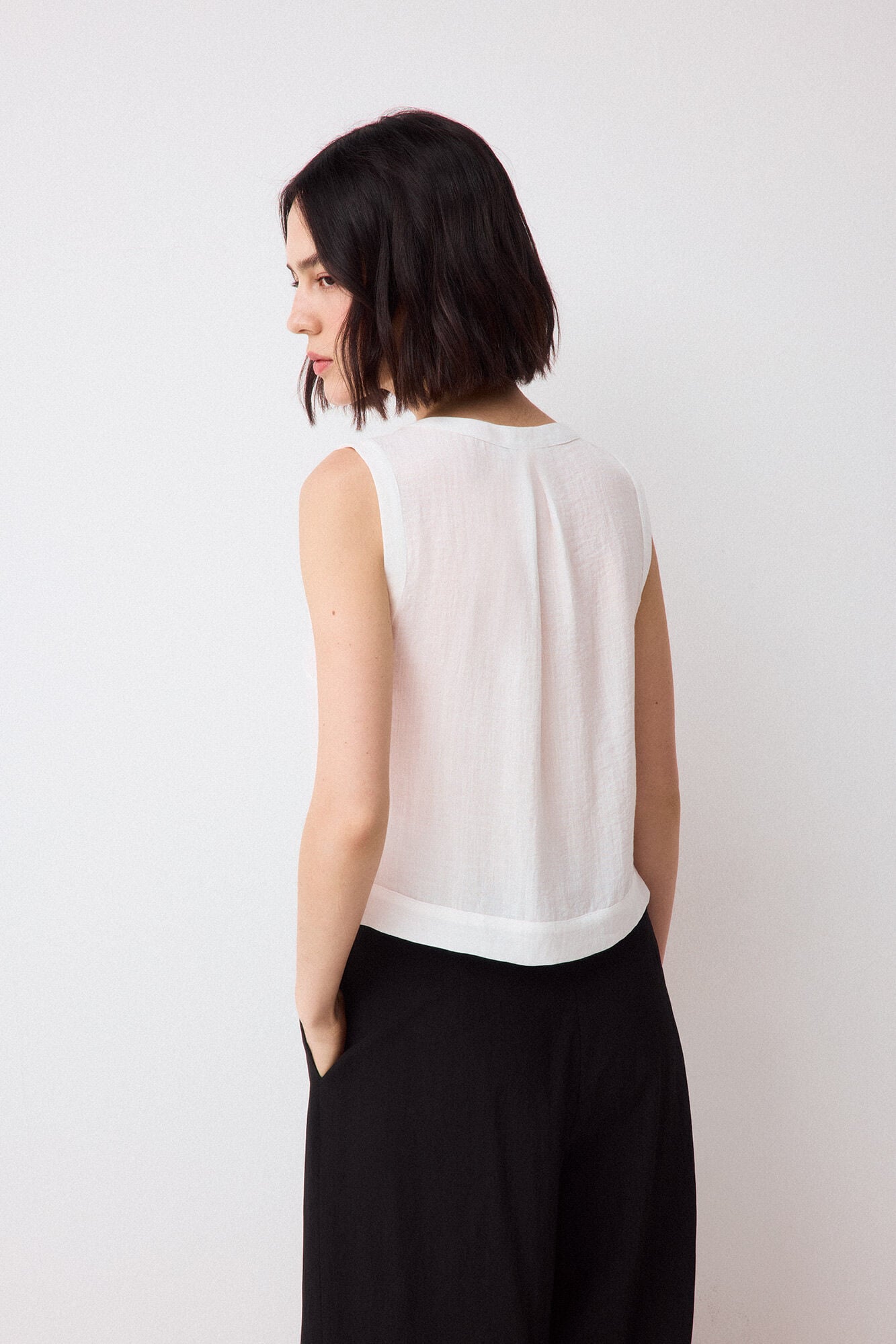 Pedro del Hierro Alamare top White
