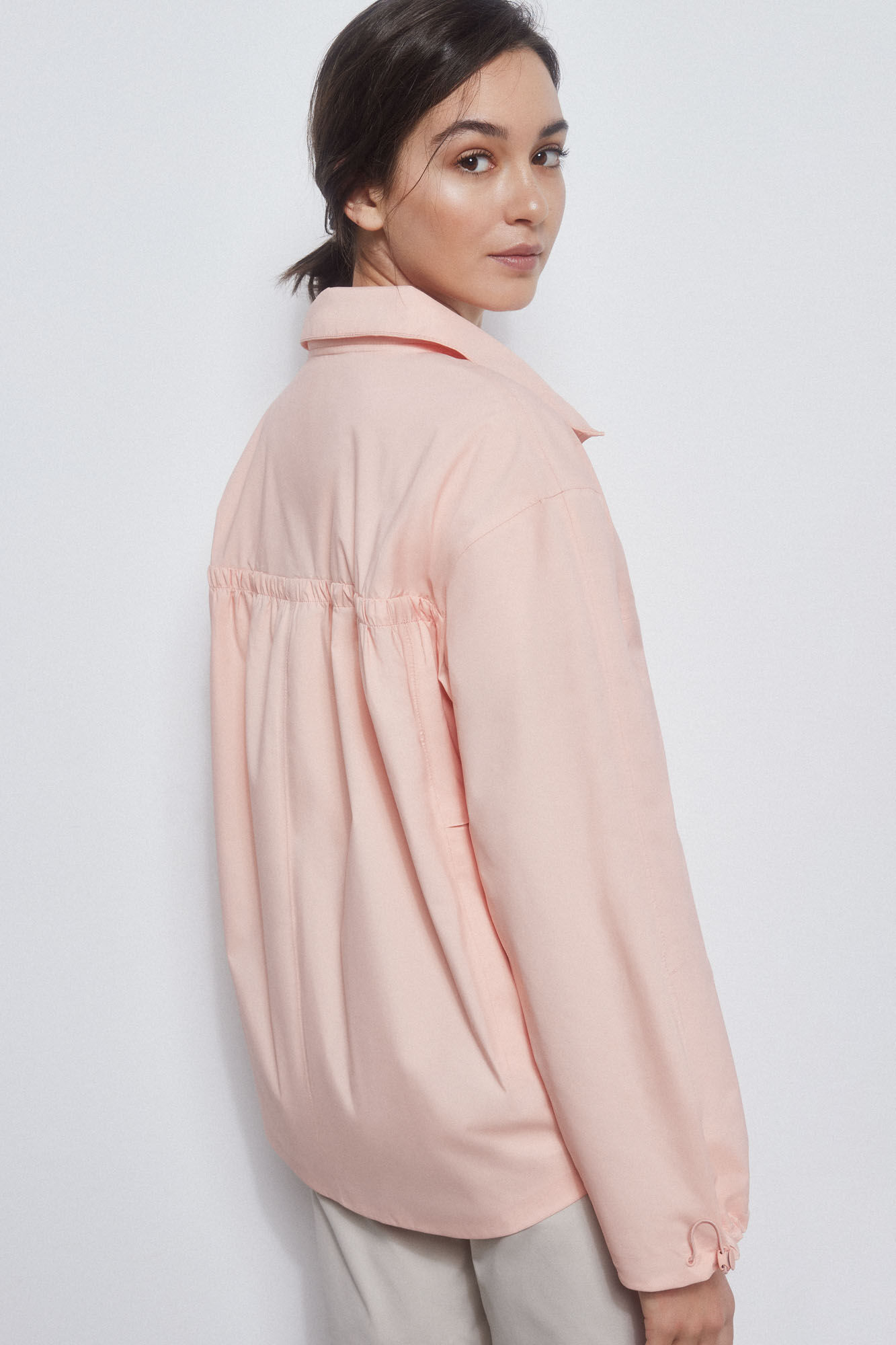 Pedro del Hierro GOLF hooded windbreaker Pink