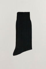 Pedro del Hierro Plain dress socks Black