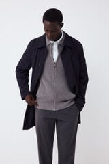 Pedro del Hierro Technical trench Blue