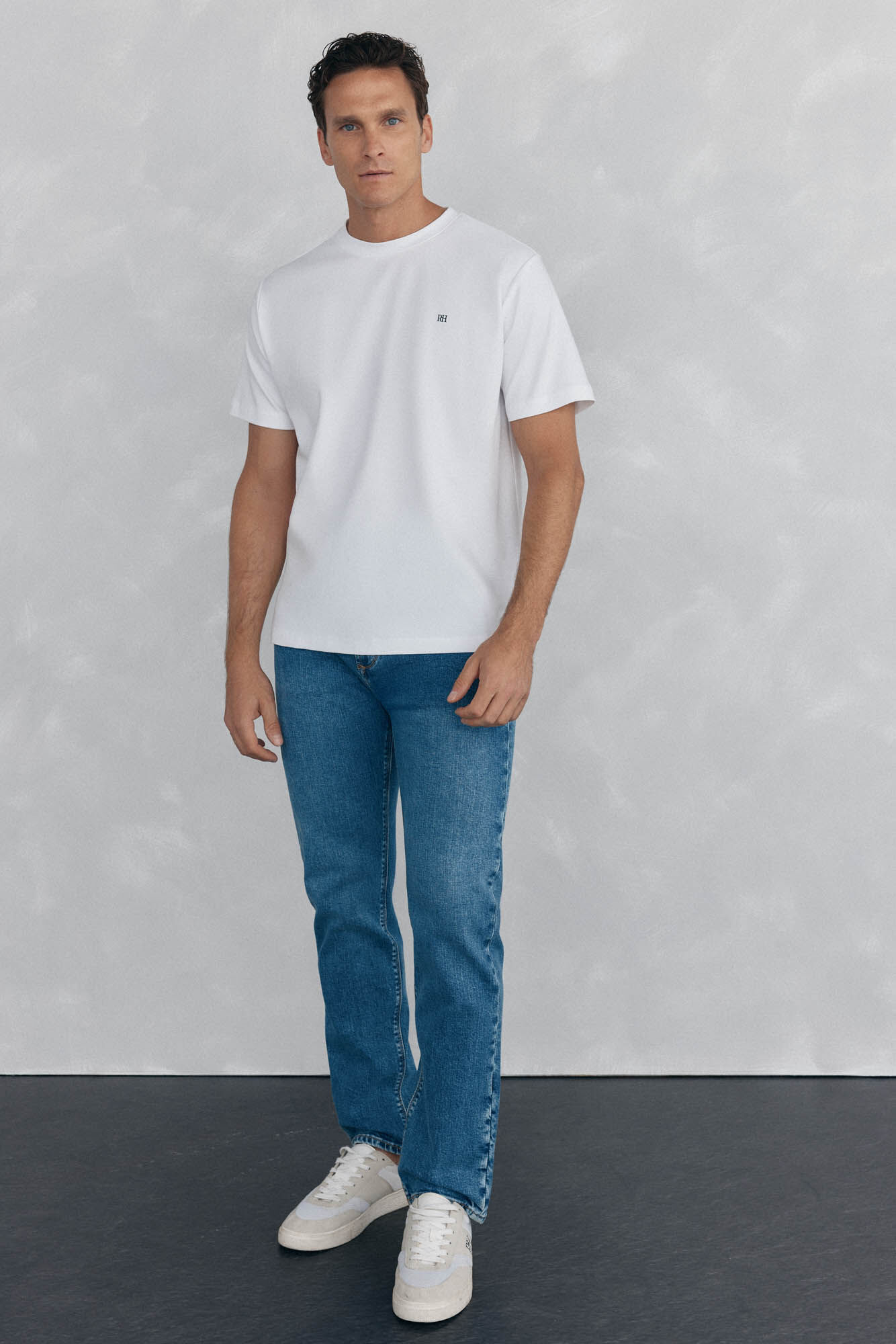 Pedro del Hierro Mercerized T-shirt White