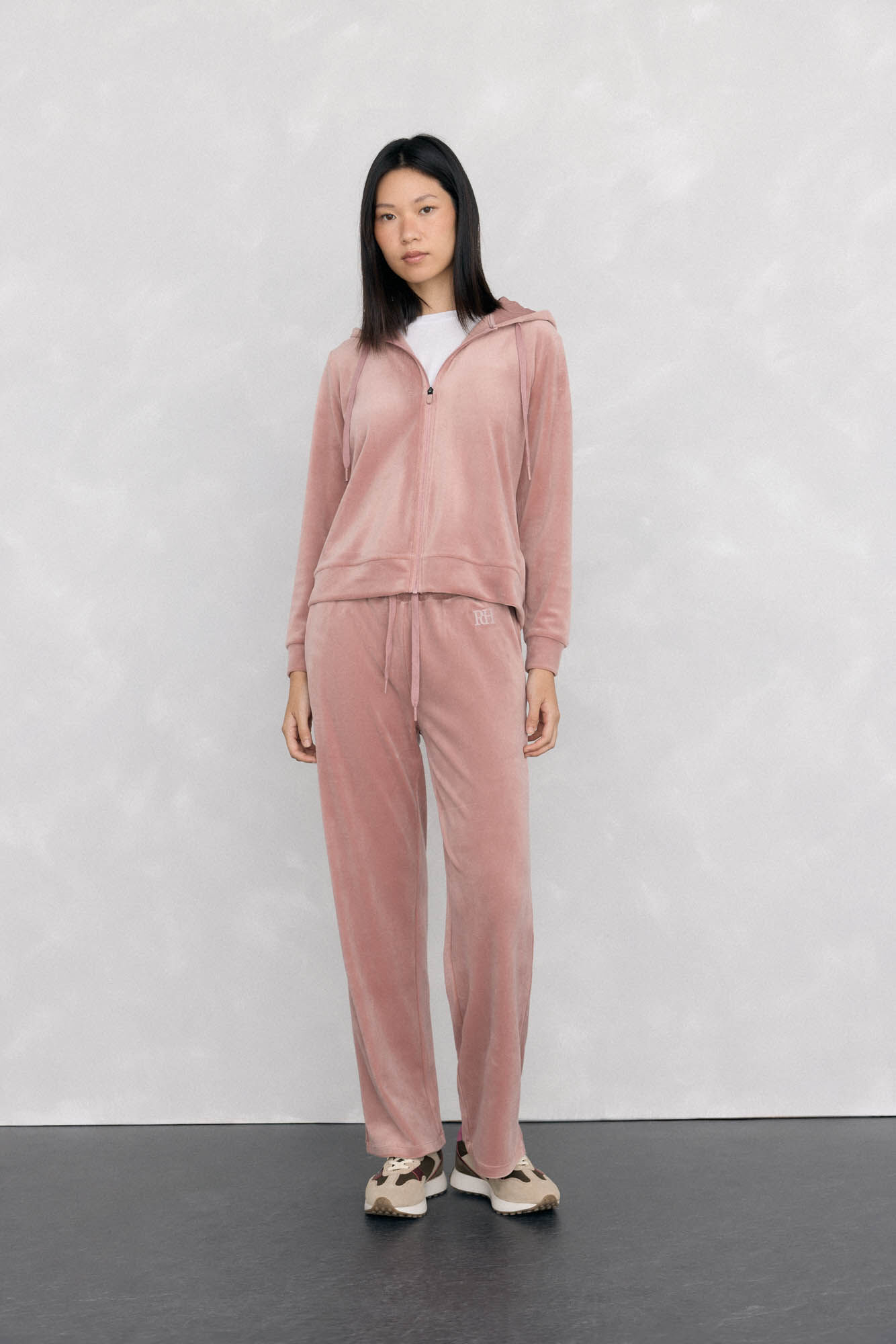 Pedro del Hierro Cal&ccedil;as de veludo para atividades f&iacute;sicas Rosa