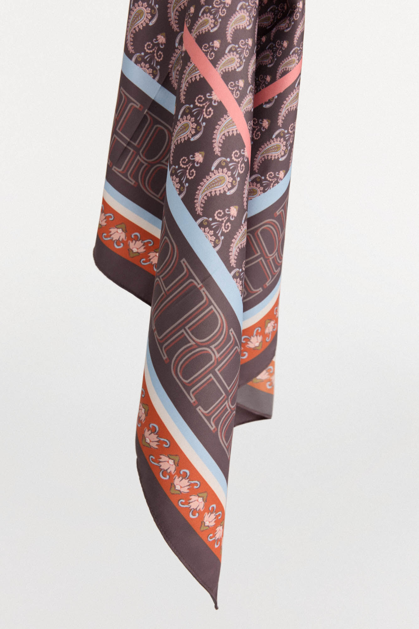 Pedro del Hierro Floral print bandana scarf