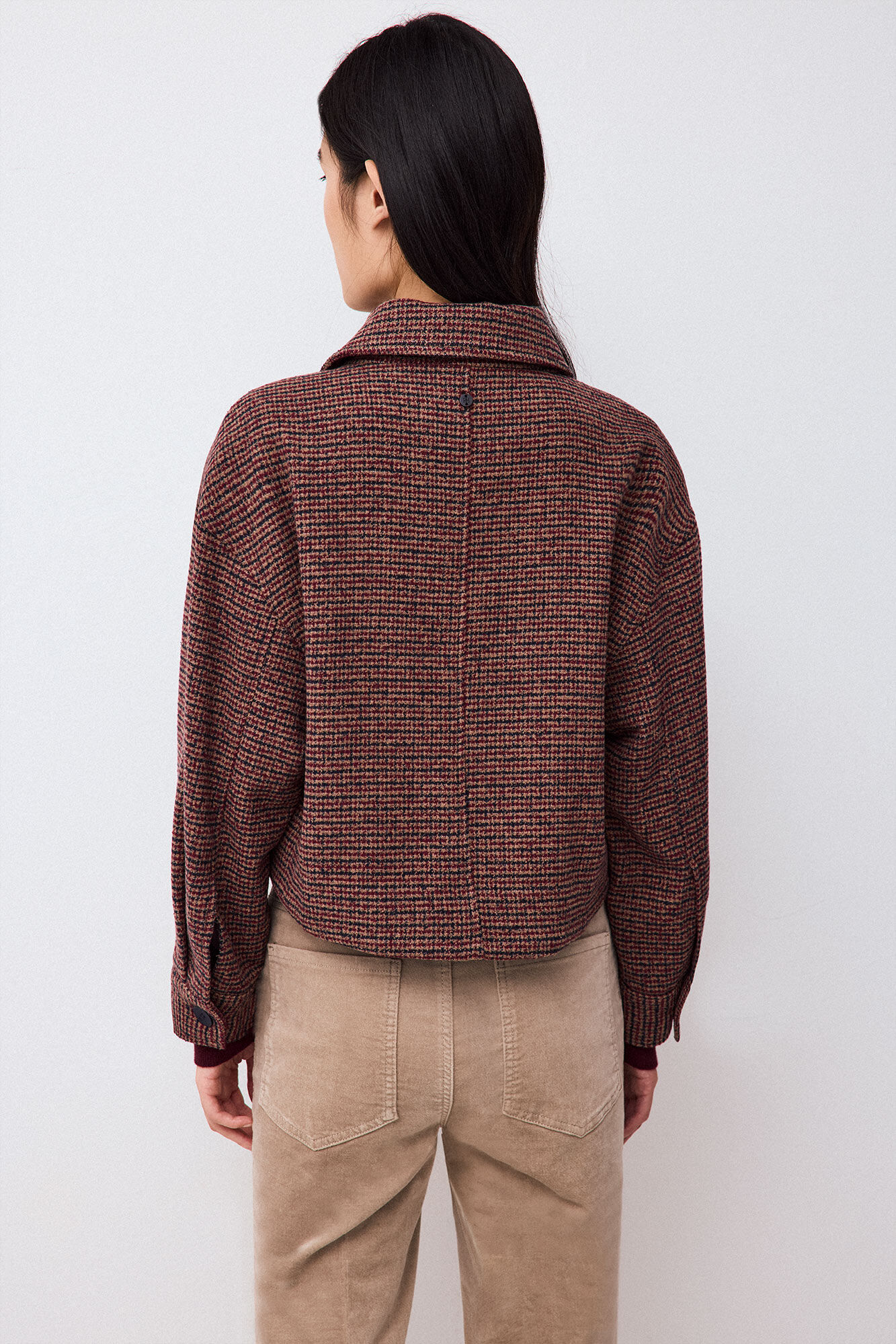 Pedro del Hierro Fantasy fabric jacket Red