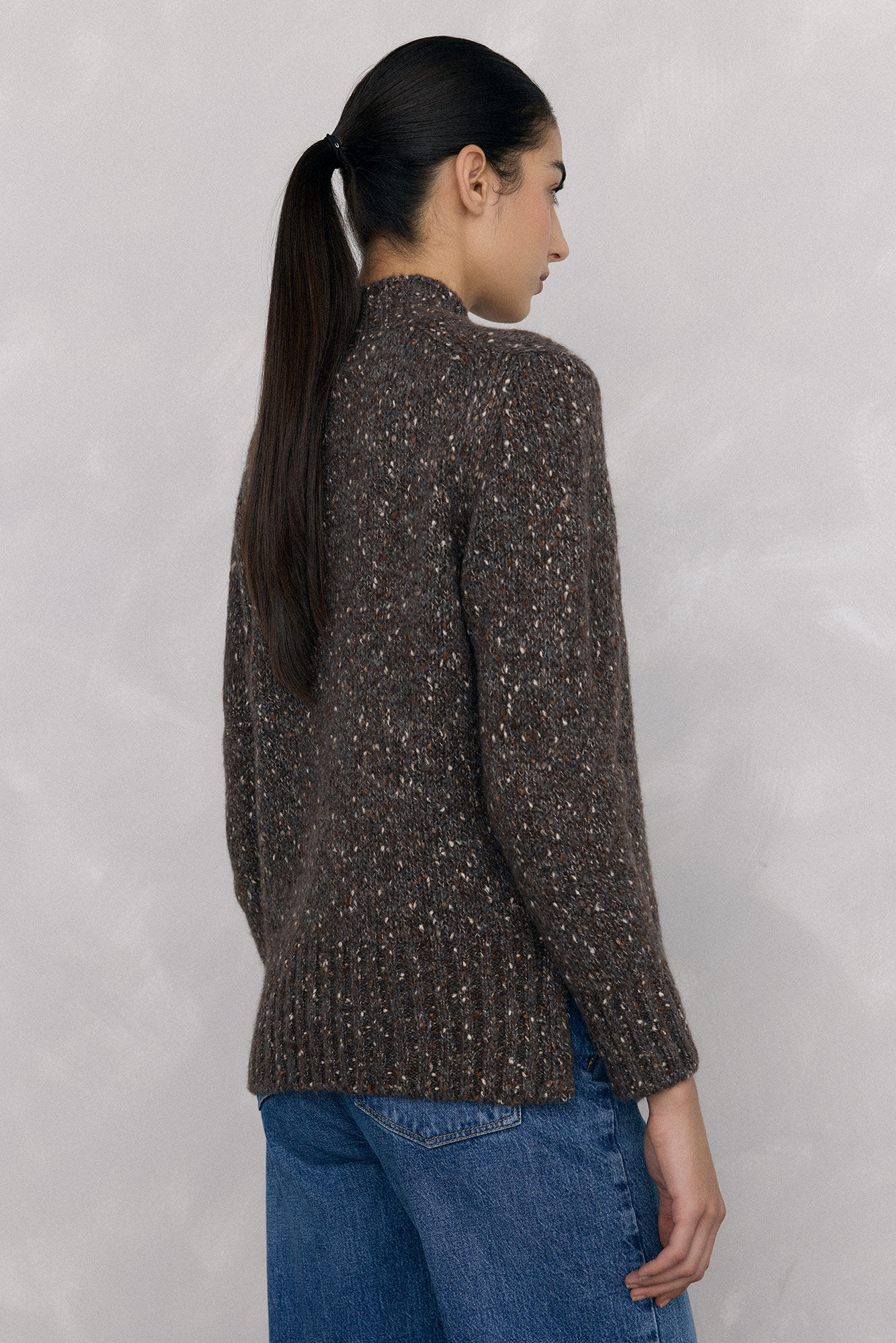 Pedro del Hierro Perkins fantasy jumper Brown