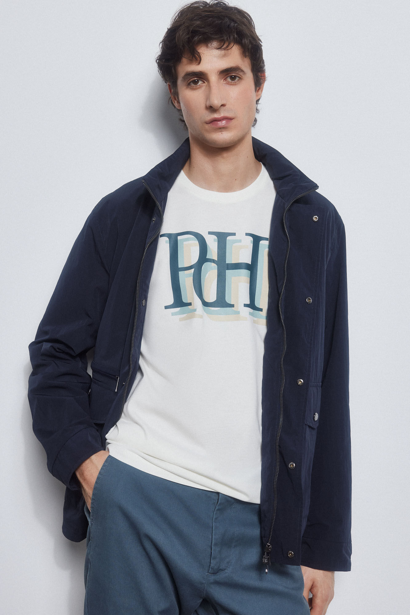 Pedro del Hierro Logo T-shirt White