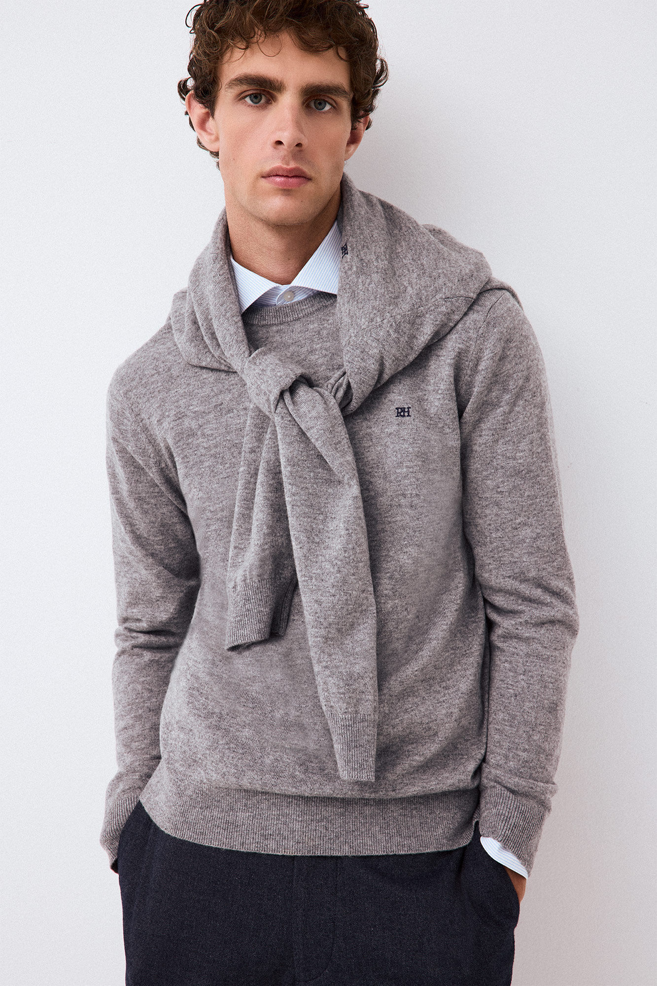 Pedro del Hierro Jersey premium lana merino cashmere