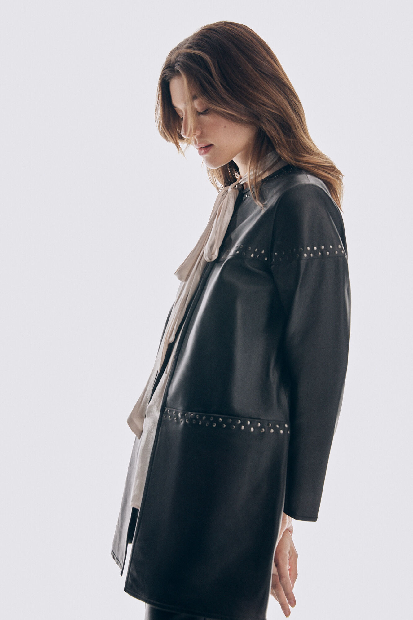 Pedro del Hierro Nappa over garment Black