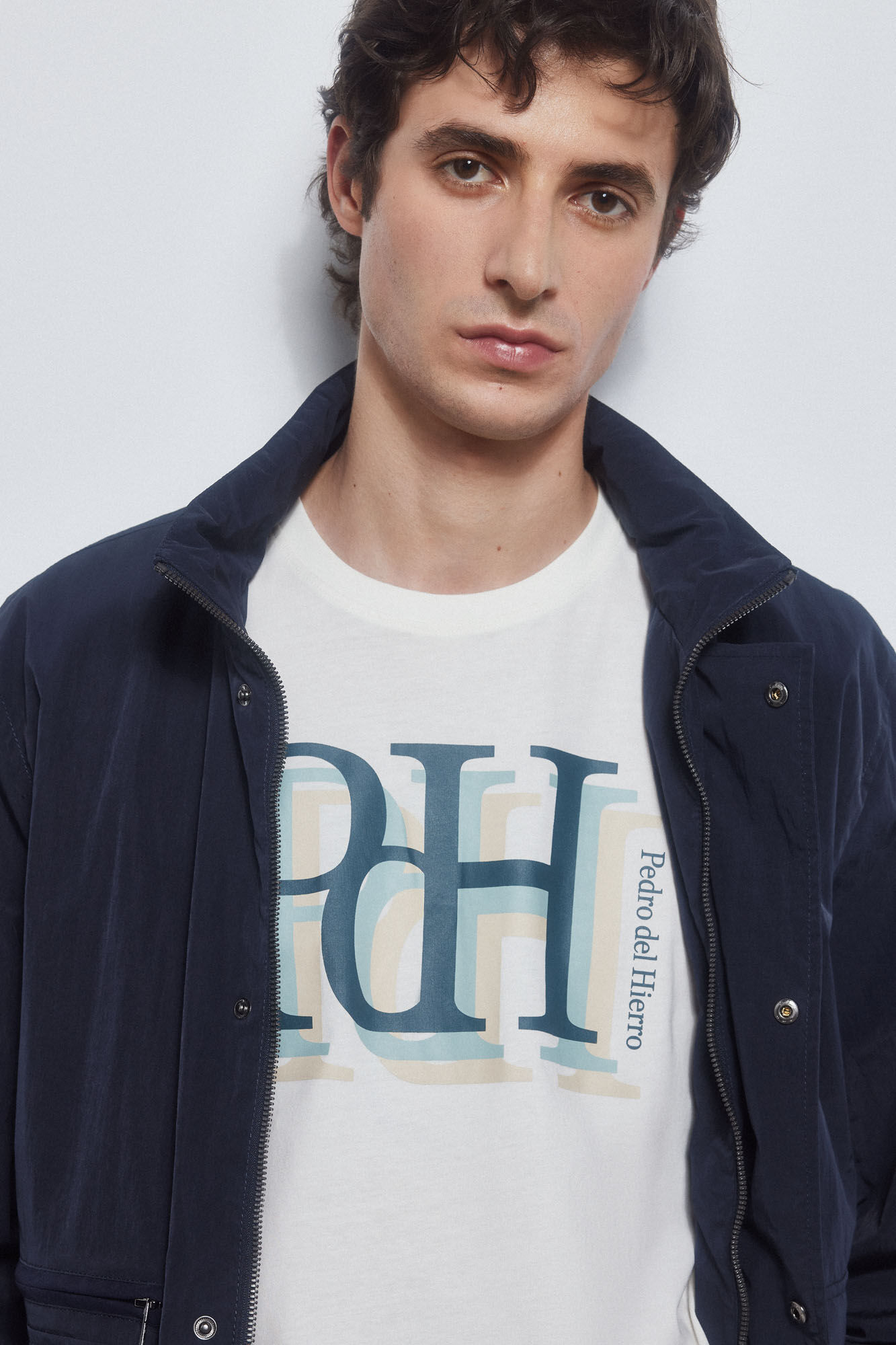 Pedro del Hierro Logo T-shirt White