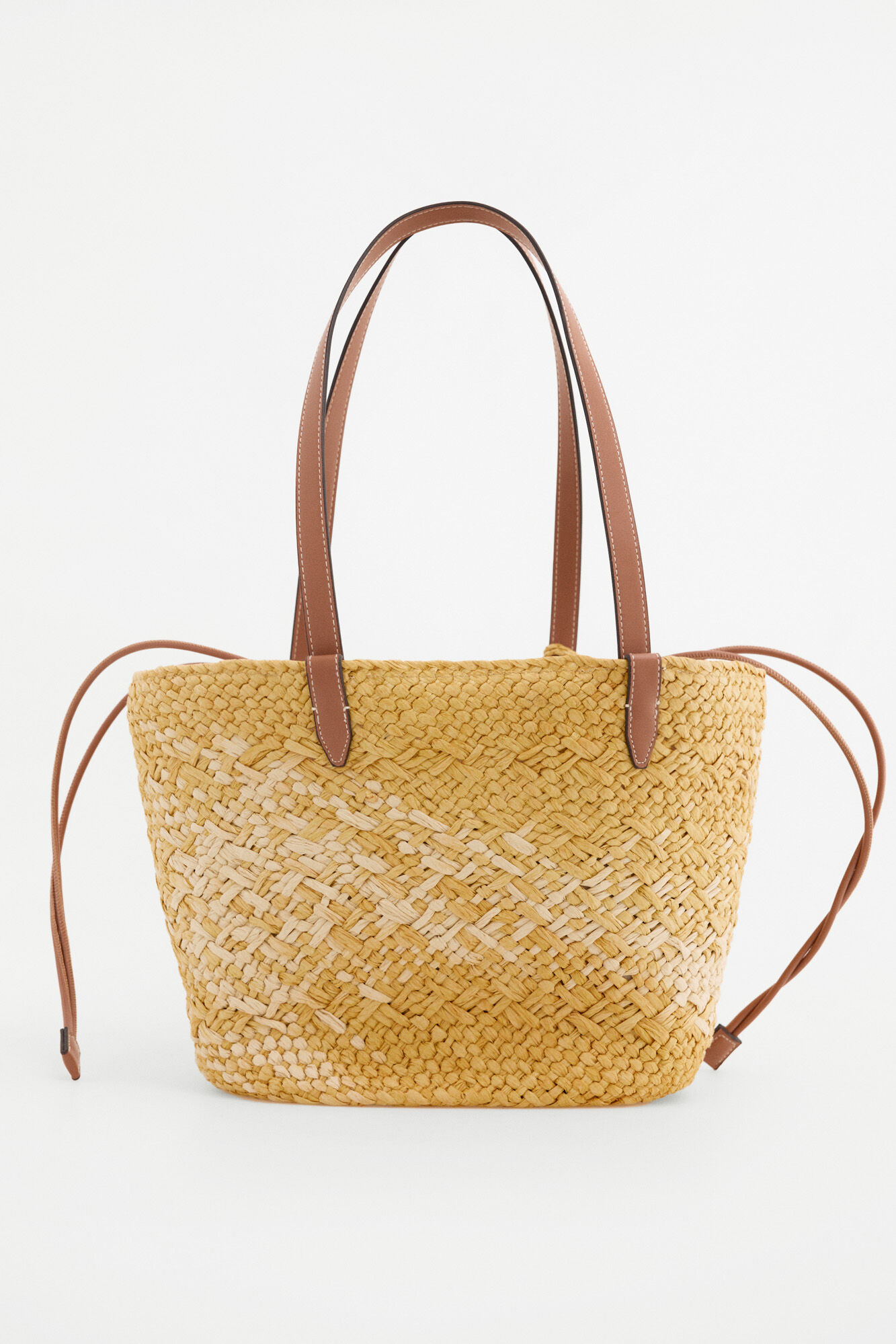 Pedro del Hierro Basket bag Yellow