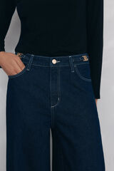 Pedro del Hierro Wide flare jeans Blue
